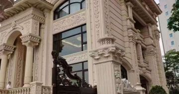 济南黄金麻别墅外墙异形定制