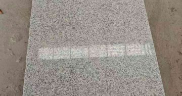 济南芝麻白光面毛板