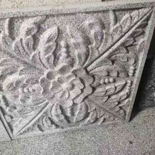 济南芝麻白雕刻版，异形定制