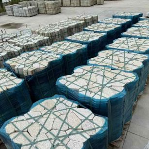 济南黄金麻冰裂纹 碎拼