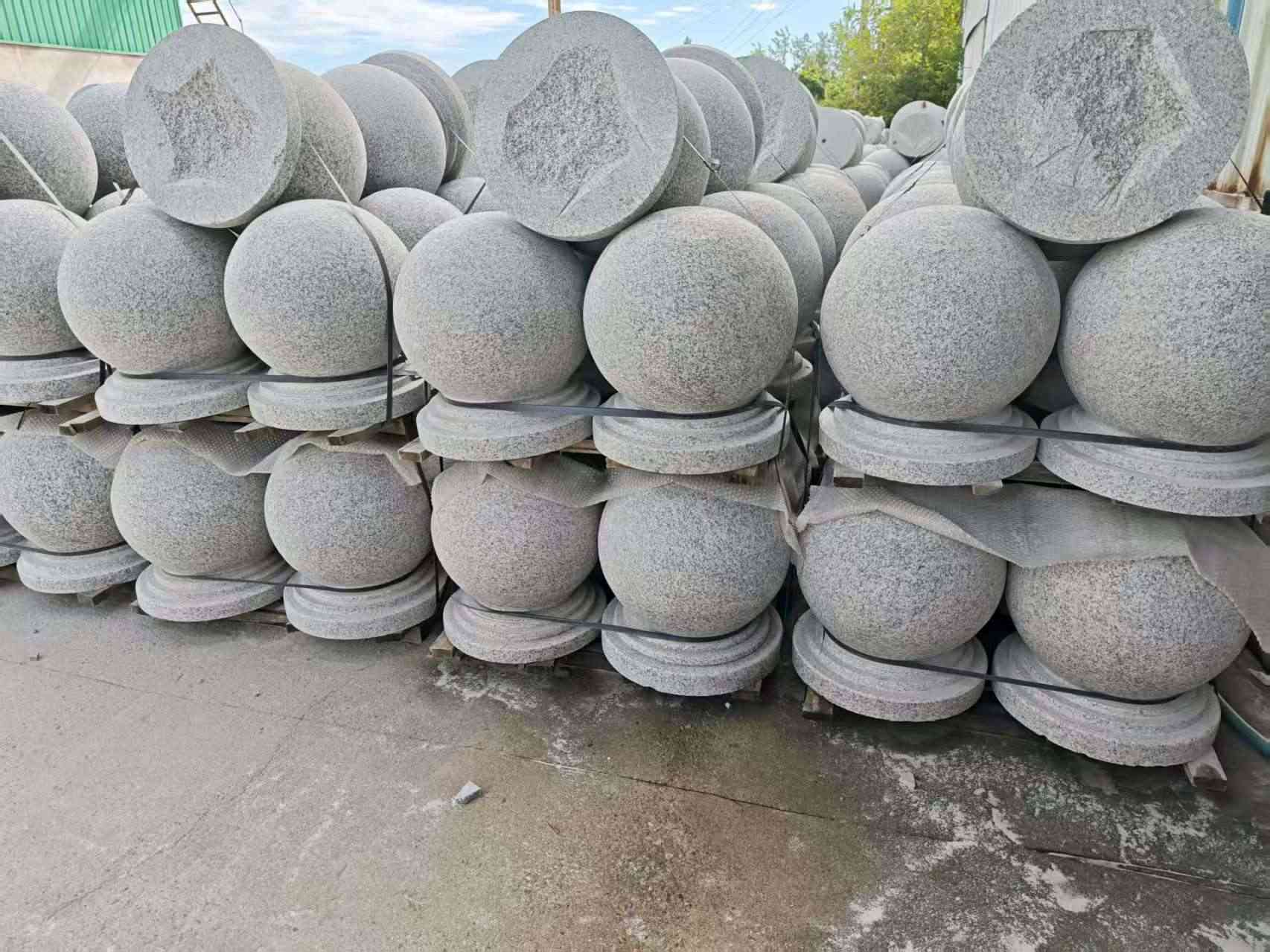 济南圆球石球挡车球