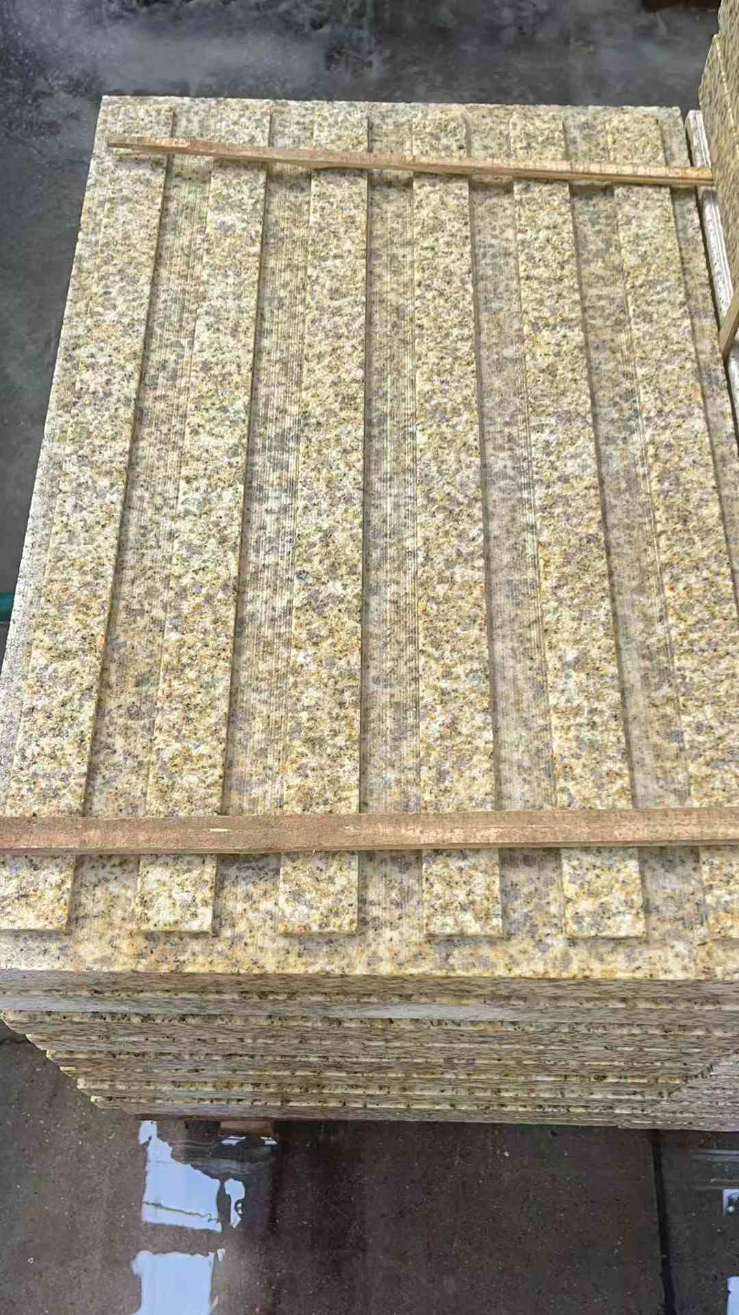 济南黄金麻盲道 石材盲道