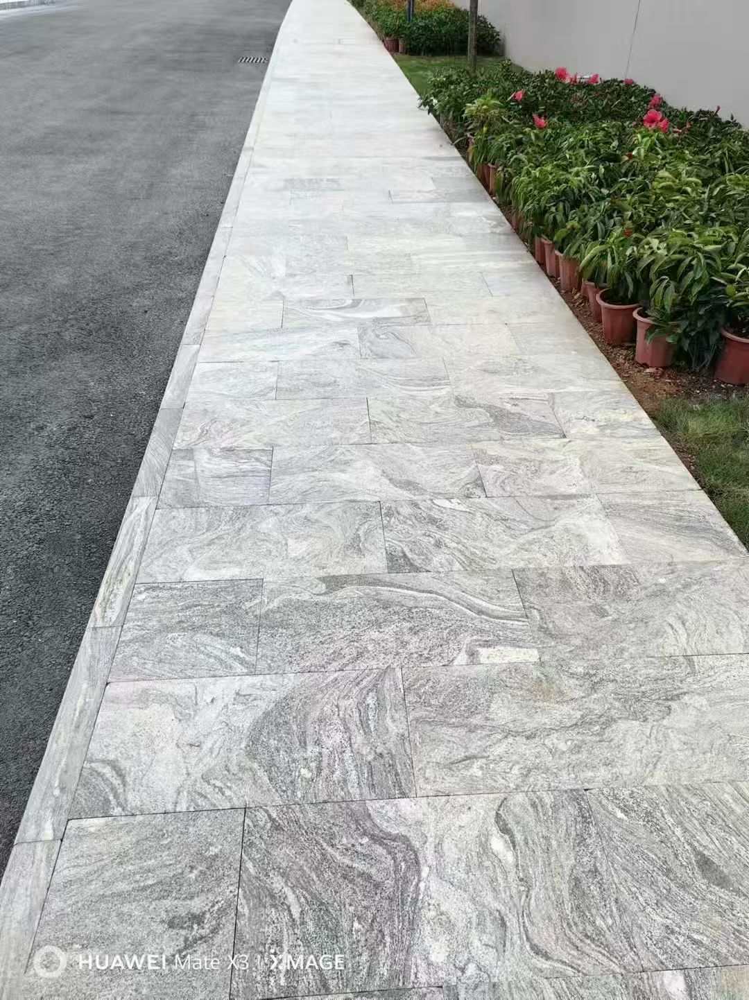 济南浪淘沙地铺石 夜里雪